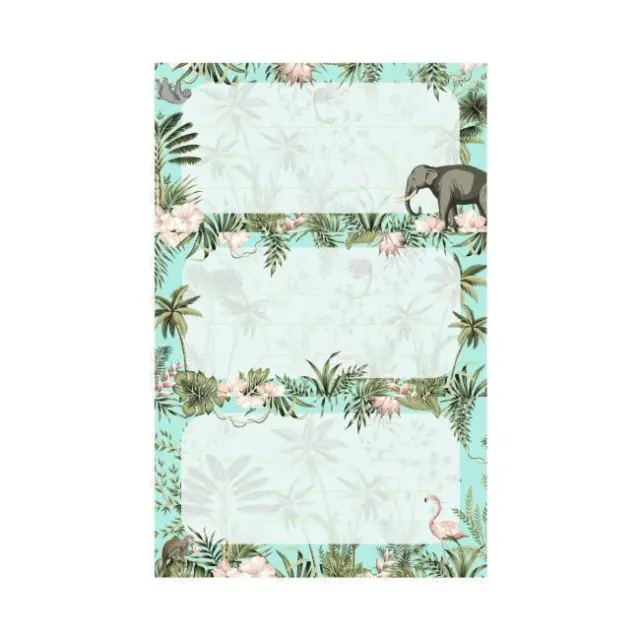 Herlitz Ετικέτες Αυτοκόλλητες 3 Φύλλα Jungle (50034314)
