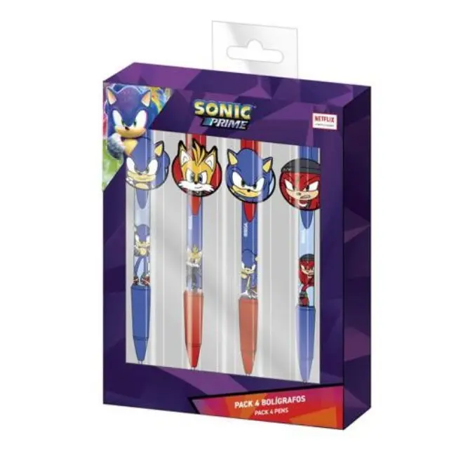 Σετ στυλών Pen Pack X4 Sonic Prime - 2700000760