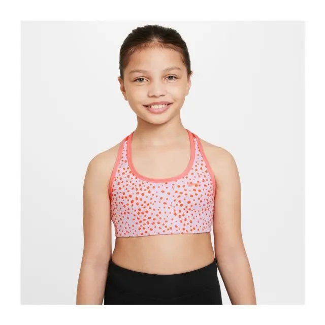 Nike Dri-FIT Swoosh ΠΑΙΔΙΚΟ ΜΠΟΥΣΤΑΚΙ (DO7135-530) - Ροζ - L 12-13 ετών