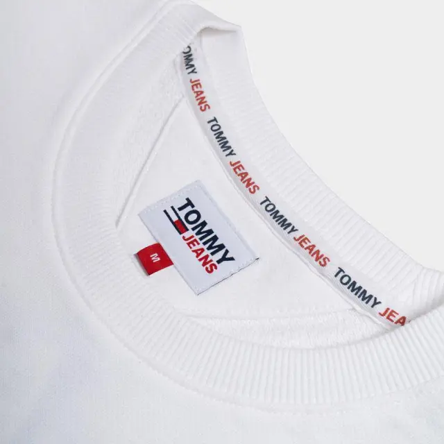 Tommy Hilfiger - Ανδρικό Φούτερ Regular Fit DM0DM16366-YBR Λευκό - 2XL 2