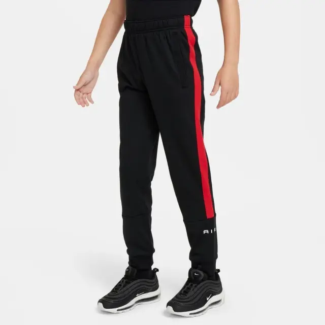 Nike Air Jogger ΠΑΙΔΙΚΟ ΠΑΝΤΕΛΟΝΙ (FV3666-012) - Μαύρο-Κόκκινο - M 10-12 ετών