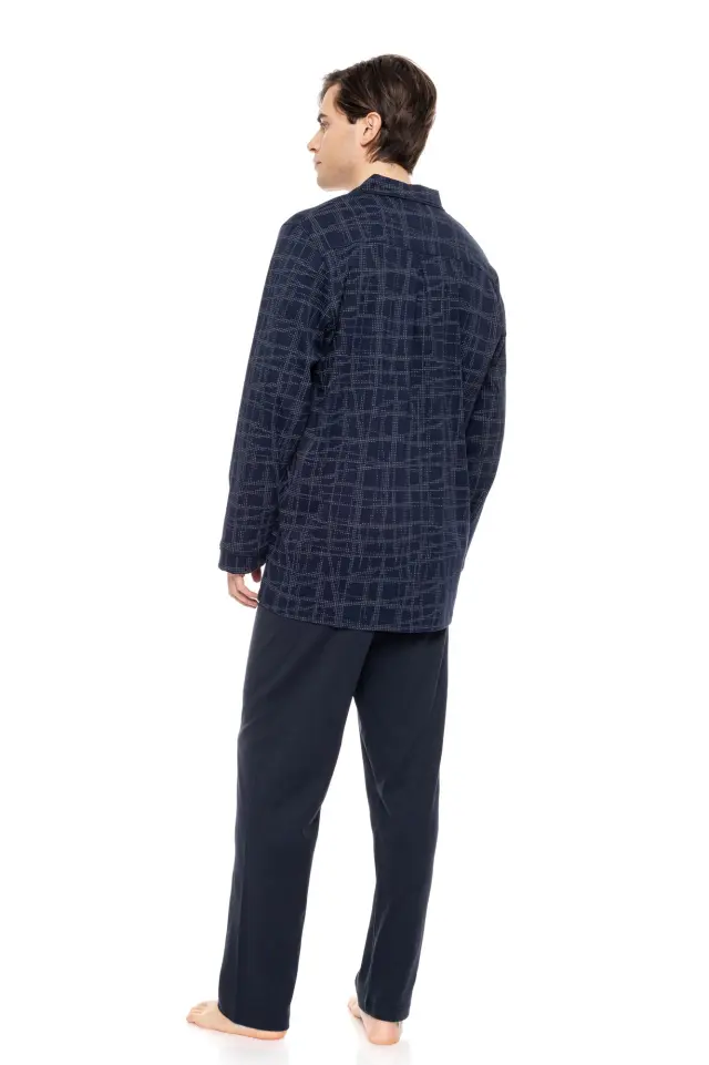 W-M740 - Type - PYJAMA BLUE GEO PLAID 3