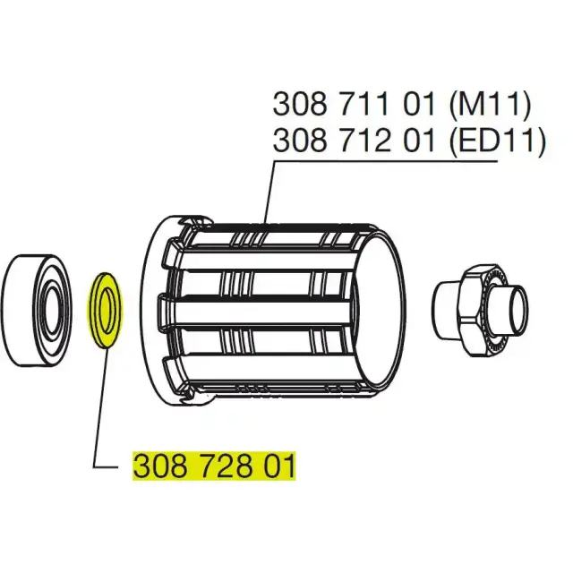 ΡΟΔΕΛΕΣ MAVIC ΓΙΑ FTSL B9 ΣΕΤ 3 ΤΕΜΑΧΙΩΝ