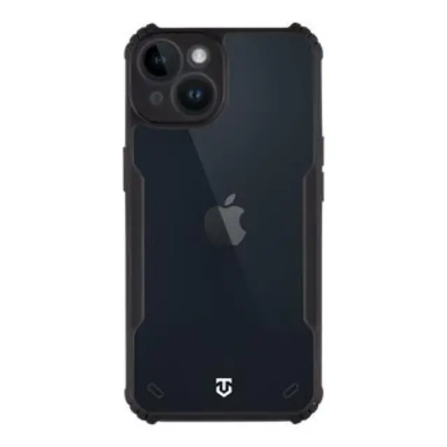 Tactical Quantum Stealth Cover for Apple iPhone 14 Clear/Black