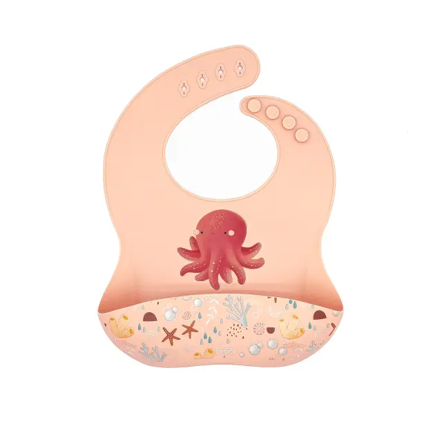 Sassi Σαλιάρα Σιλικόνης Slurpy The Octopus