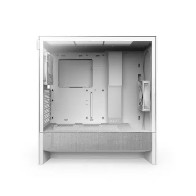 NZXT PC Case H5 Flow (2024) ATX Midi Tower White (CC-H52FW-01) 2