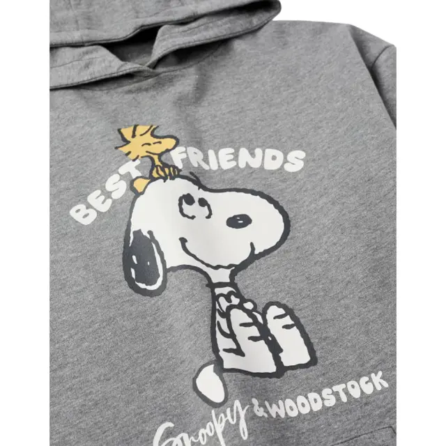 Zippy Φόρεμα Φούτερ Snoopy Χρώμα Γκρι 31065569038 3