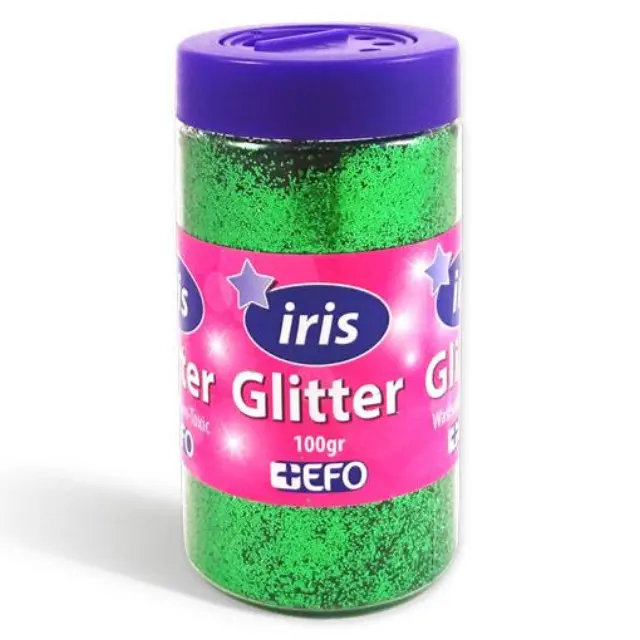 Χρυσόσκονη +Efo Iris 100gr Πράσινο