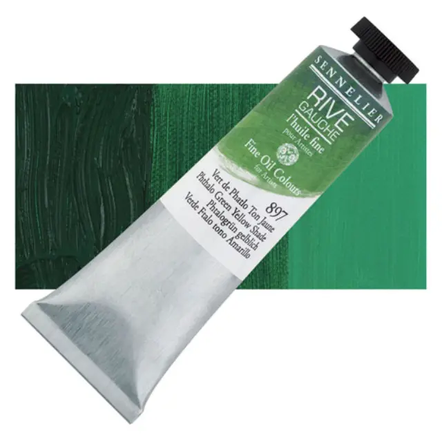 Sennelier Λάδι Rive Gauche 897 Phthalo Green Yellow Shade - 40ml