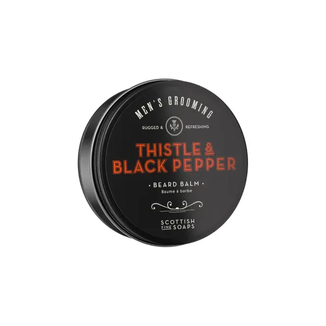 The Scottish Fine Soaps Men’s Grooming THISTLE & BLACK PEPPER Baerd Balm κερί για μούσι 95ml