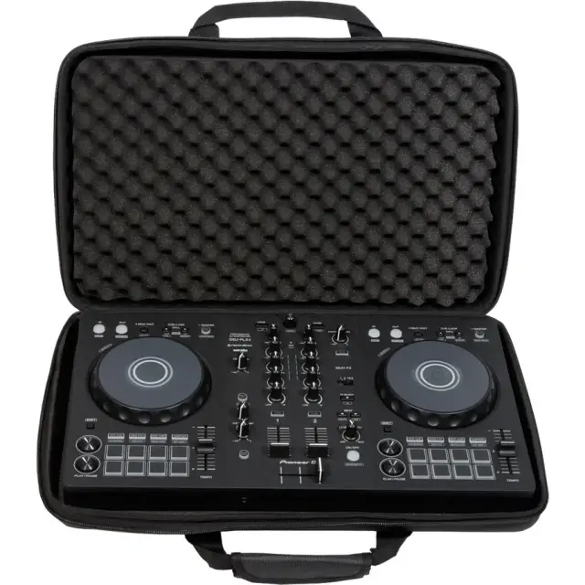 WALKASSE W-MCB-DDJFLX4 Shockproof Eva Case Pioneer® DDJ-FLX4/ DDJ-400, Black (Shoulder bag).