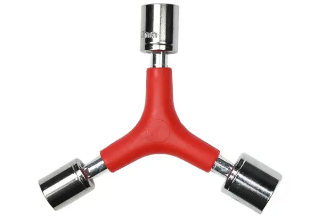 Socket wrench 3-way 11/13/14 mm