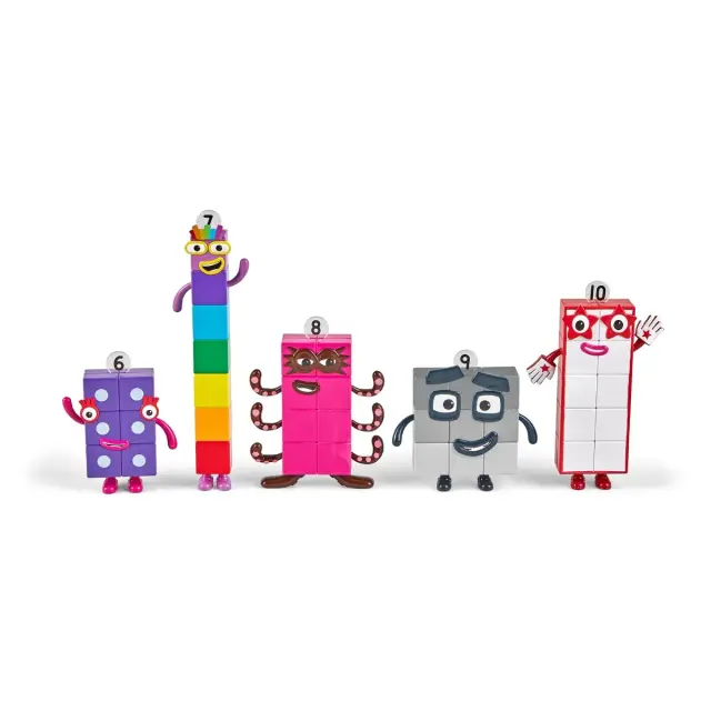 Learning Resources Numberblocks Αριθμοκυβάκια χαρακτήρες 6 έως 10 για 3+ ετών HM 95357-UK