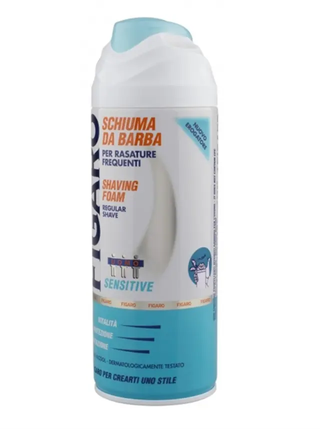Figaro Shaving Foam Sensitive Αφρός Ξυρίσματος (400ml)