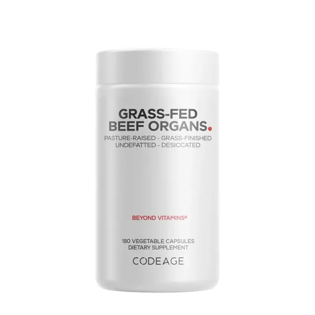 Codeage Grass Fed Beef Organs