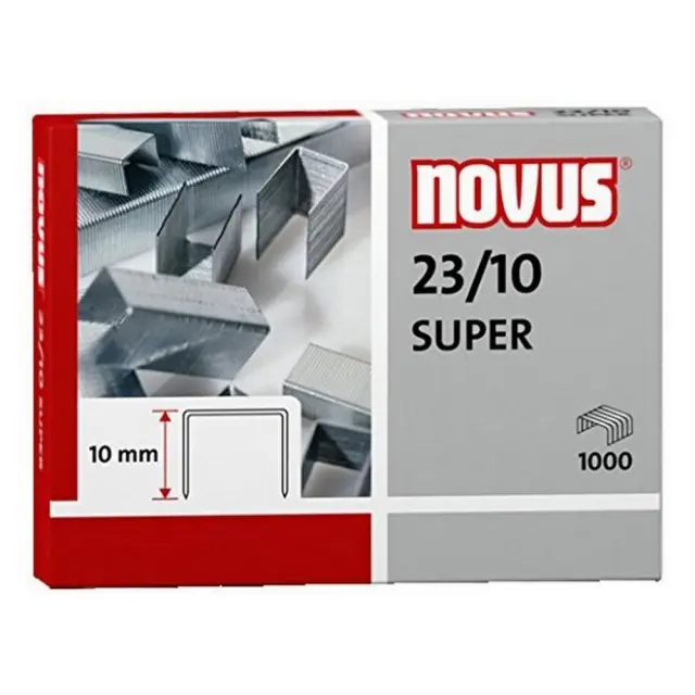 Σύρματα Συρραπτικού Novus 23/10 Super 1000 συρματάκια/τεμάχιο