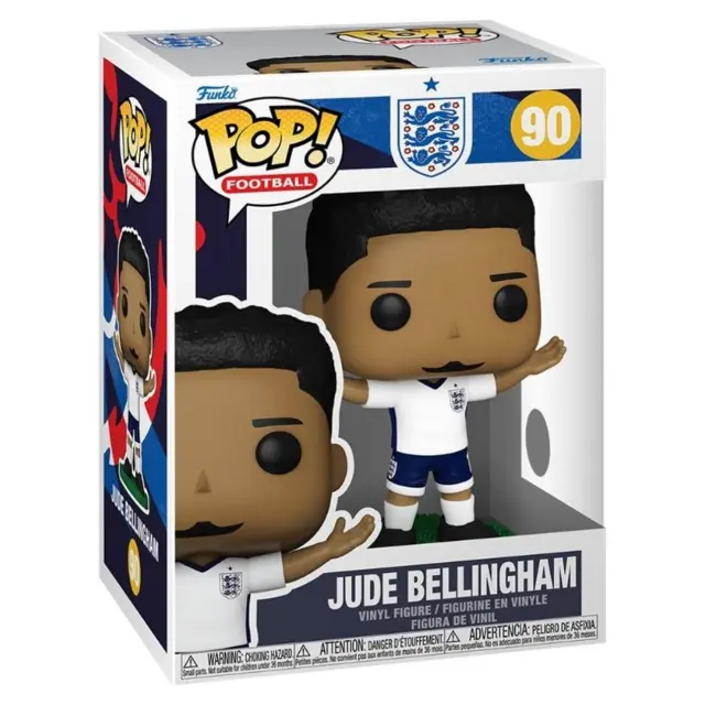 Φιγούρα Funko Pop! Football: England - Jude Bellingham #90 Vinyl Figure 3