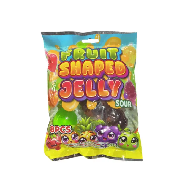 Fruit Shaped Jelly Sour 280gr