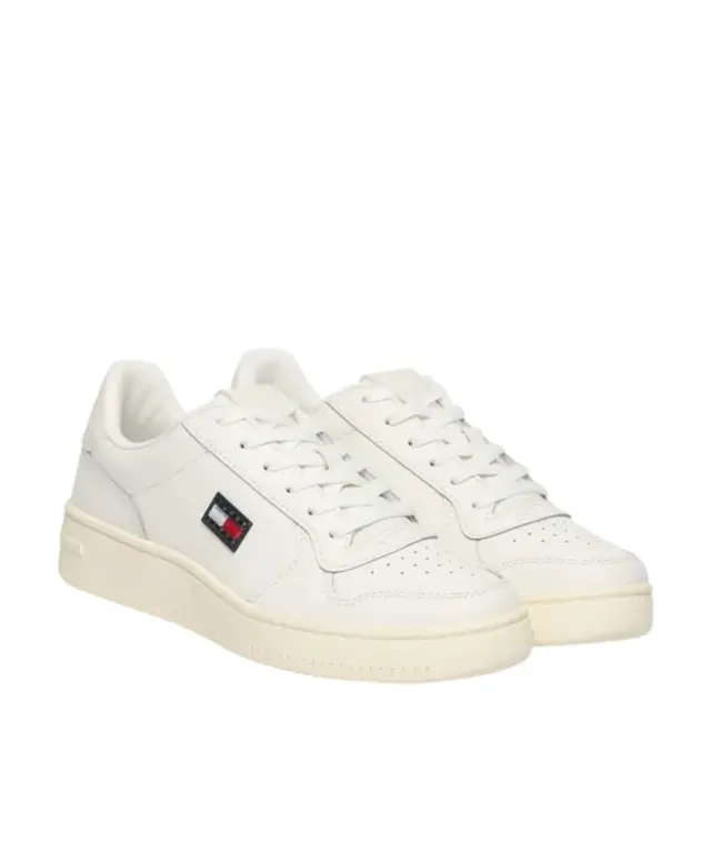 Tommy Hilfiger - Γυναικεία Sneakers Tjw Basket EN0EN02980-YBL Λευκό 3