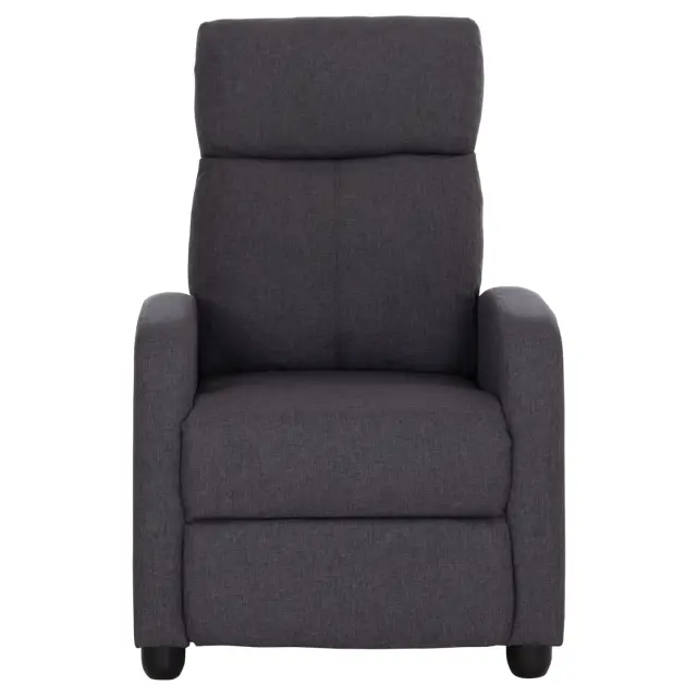 Πολυθρόνα σαλονιού Relax Drosen γκρι ύφασμα 68x80x93 εκ 3