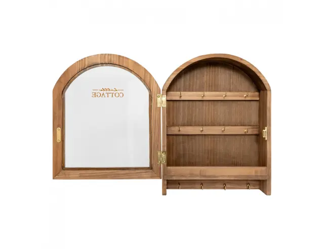 Ξύλινη Επιτοίχια Κλειδοθήκη Atmosphera Roxie Key Box με 12 θέσεις και διαστάσεις 22x7x28cm 203548 3