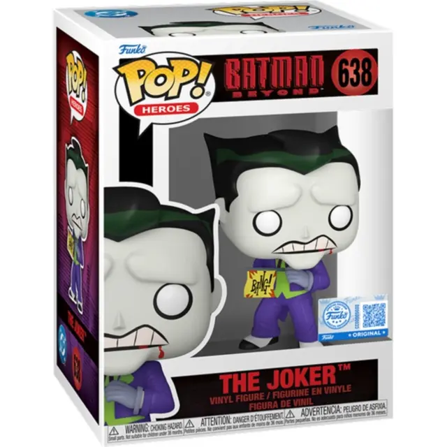 Φιγούρα Funko Pop! Heroes: Batman Beyond - The Joker (Special Edition) #638 3