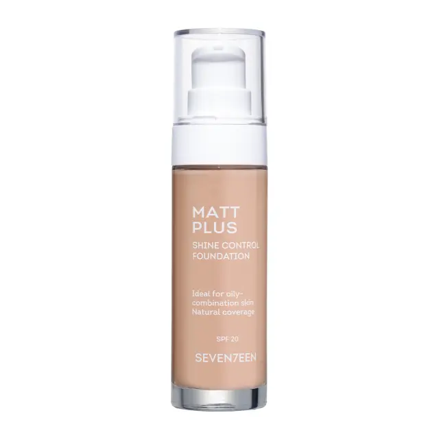 Seventeen Matt Plus Liquid Foundation SPF20+ 30ml | 03 Natural Beige