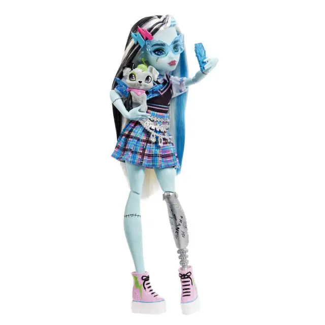 Mattel Monster High: Watzie - Frankie Stein Doll (HHK53) Διαφορα Σχεδια 2
