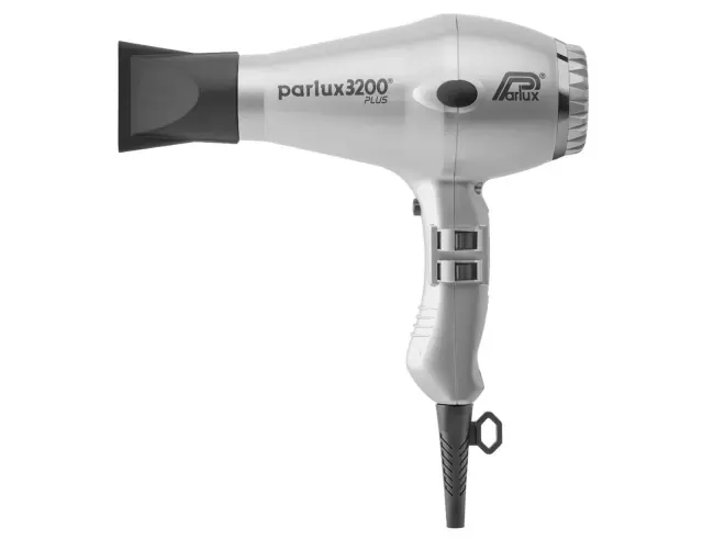 Επαγγελματικό Πιστολάκι Μαλλιών Parlux 3200 Plus με ισχύ 1900W και 4 θερμοκρασίες - Silver3200 Silver 2