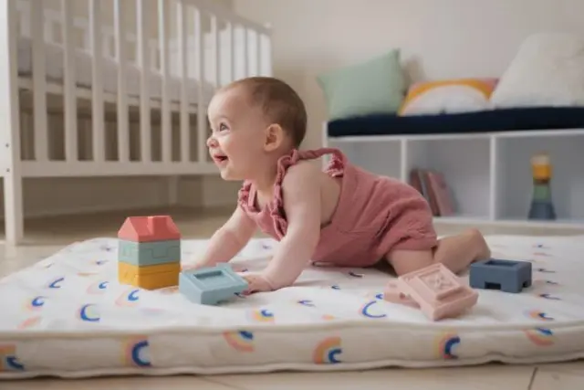 Baby to Love Βρεφικά Στοιβαζόμενα Τουβλάκια 2