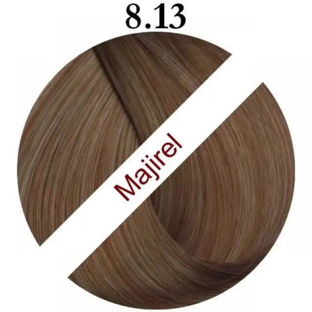 L’Oréal Profeffessionel Majirel Βαφή Μαλλιών 50ml 8,13-Ξανθό Ανοιχτό Σαντρέ Ντορέ 2