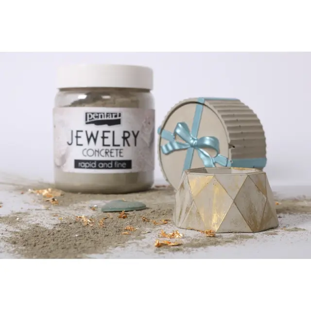 Καλλιτεχνικό τσιμέντο Jewelry concrete Pentart 600gr 2
