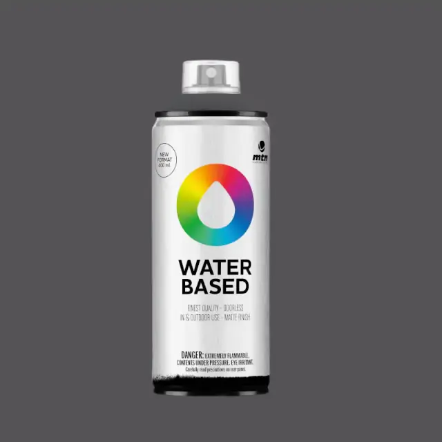 MTN Waterbased Spray Paint 400ml WB4 RV-7016 Anthracite Grey