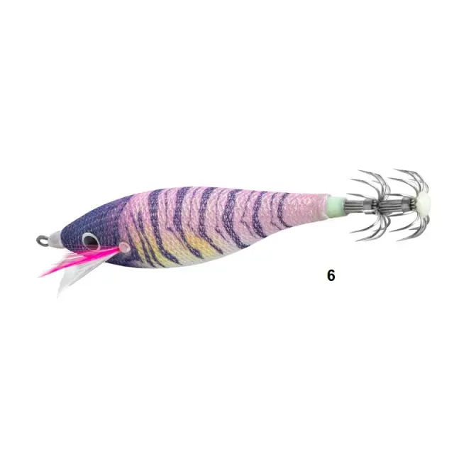 Καλαμαριέρα Cinnetic Squid Jig Tiger 7cm #4 Rainbow red 3