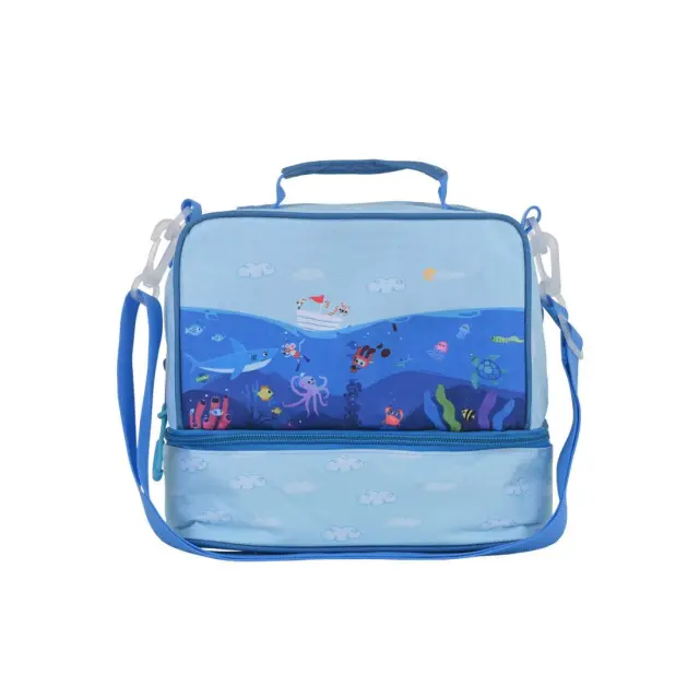 Estia® Save The Aegean Σχολικό Ισοθερμικό Τσαντάκι Φαγητού-Ocean Play (01-43803)