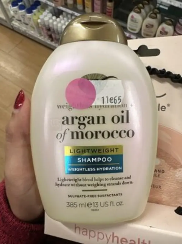Argan Oil Of Morocco Lightweight Σαμπουάν Ενυδάτωσης & Ενδυνάμωσης 385ml