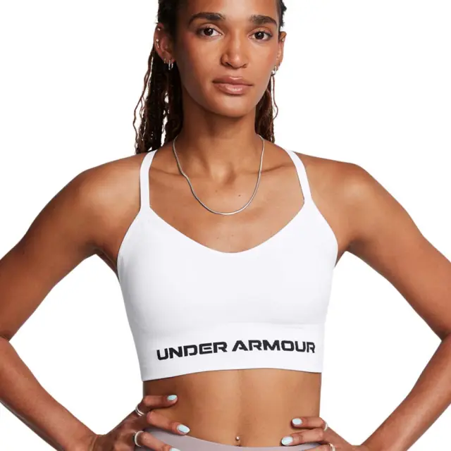 Under Armour Women's Vanish Seamless Low Bra Άσπρο 1384417-100 (Under Armour) 3