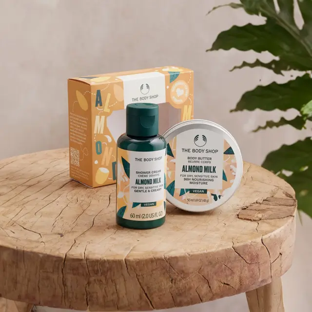 The Body Shop Almond Milk Shower Cream 3