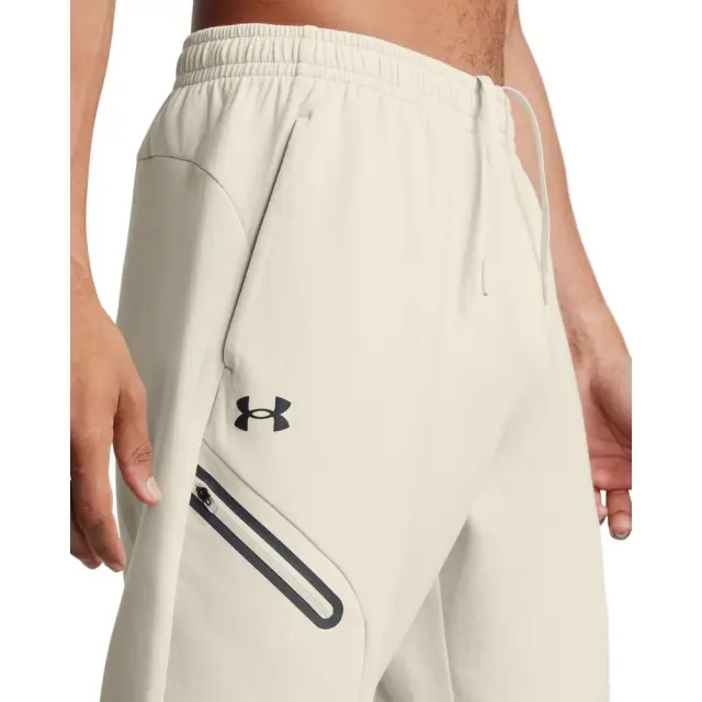 Under Armour Unstoppable Fleece Jogger (1389353-110) - Μπέζ 2