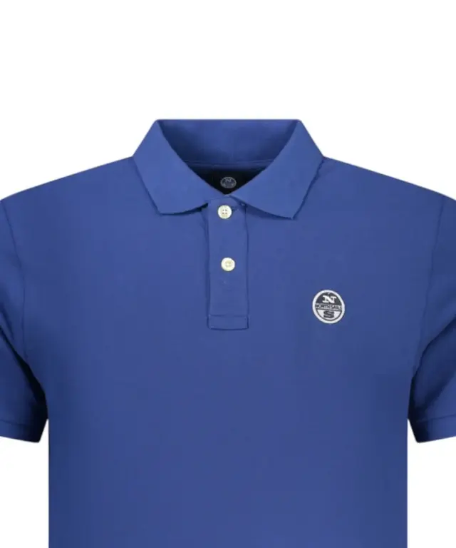 North Sails - Ανδρικό T-shirt Κοντομάνικο Polo 995000-000-0790 Μπλε Ναυτικό 3