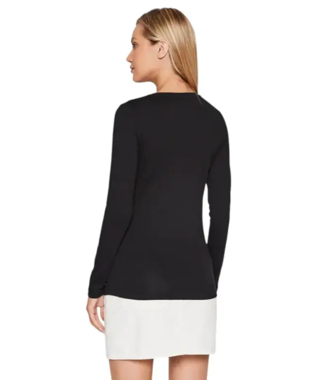 Pepe Jeans - Γυναικεία Μπλούζα Long Sleeve New Virginia Ssn PL505203-999 Μαύρο 3