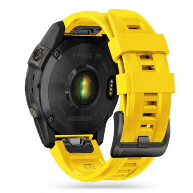 Tech-Protect® Iconband Λουράκι Σιλικόνης για Garmin Fenix 3/5x/3hr/5x Plus/6x/6x Pro/7x/8/9 (51mm)- Yellow