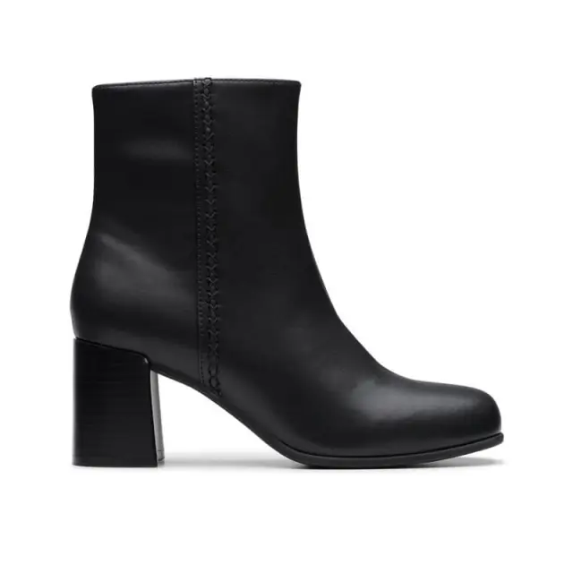 Clarks Keirsta Faye Black Black Leather - 39