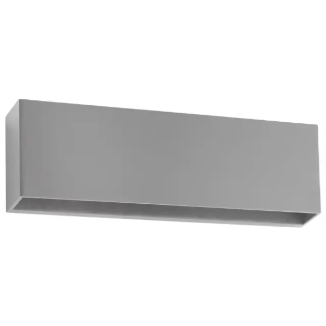 Φωτιστικό Εξωτερικό Επιτοίχιο LED 6W 4000K Ορθογώνιο Κυρτό Γκρι 21-4107-10