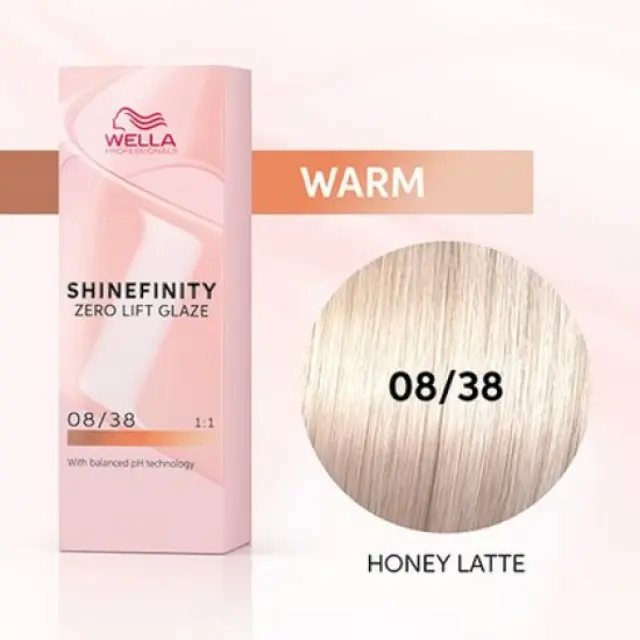 Wella Professionals Shinefinity Zero Lift Glaze 08/38 60ml 2