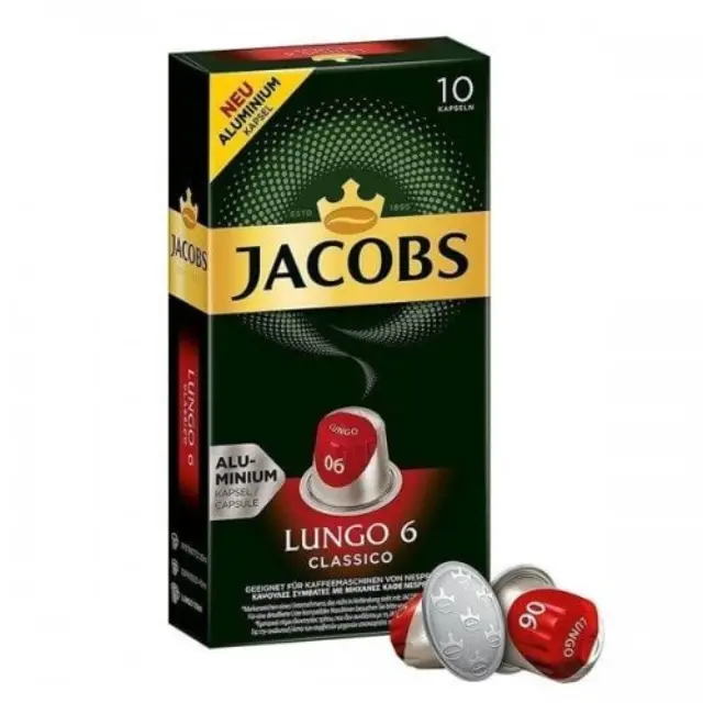 Jacobs Lungo Classico Κάψουλες Nespresso 10τμχ