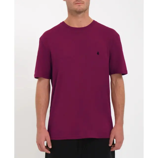 VOLCOM STONE BLANKS-ΜΠΛΟΥΖΑ ΑΝΔΡΙΚΗ BORDEAUX