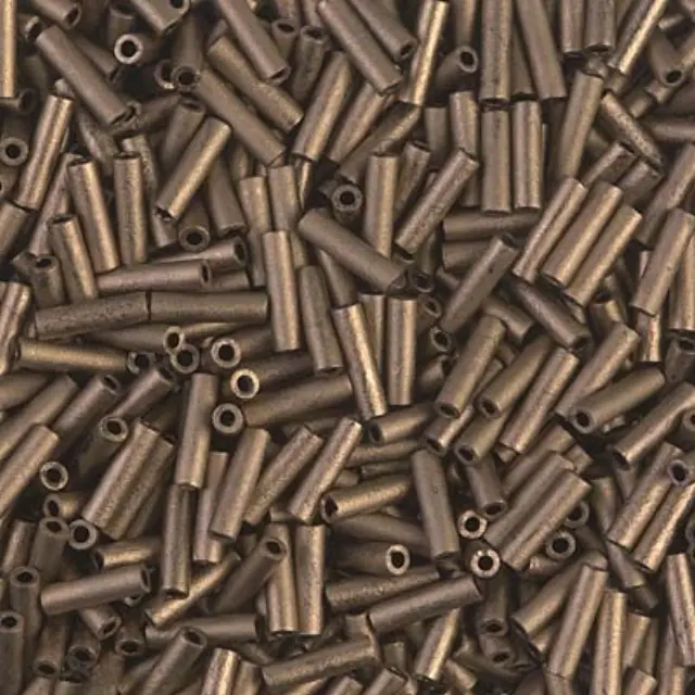 Χάντρα Miyuki Glass Bugles - 2006 - Matte Metallic Dark Bronze 6mm - 10gr