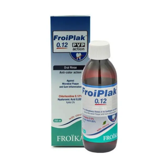 Froika Froiplak Στοματικό Διάλυμα 0,12% Chlorhexidine 250ml