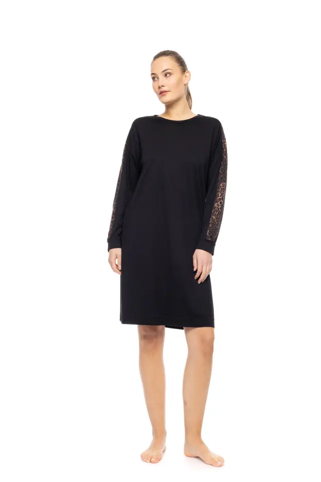 W1716 - Type - NIGHTGOWN LEOPARD